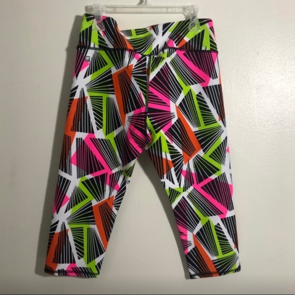 NWT *Fabletics* Art Deco Print (Calf Length) Capri Leggings